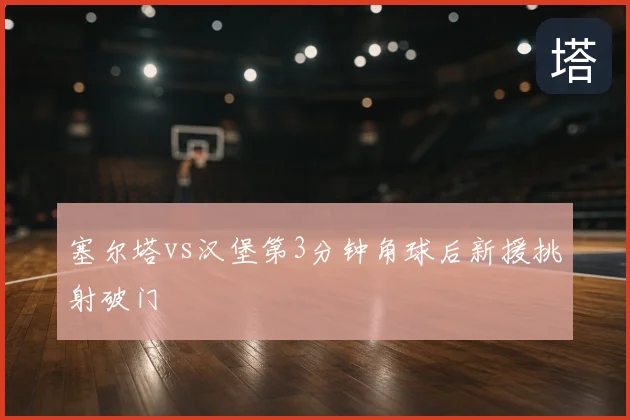 塞尔塔vs汉堡第3分钟角球后新援挑射破门